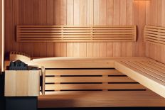 Home sauna interieur
